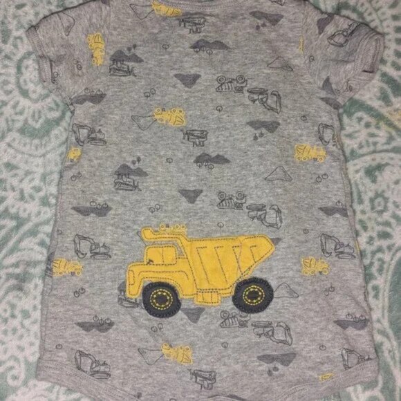 SET OF 2 Carter's Child of Mine baby boy rompers, 0-3 months - Picture 6 of 6